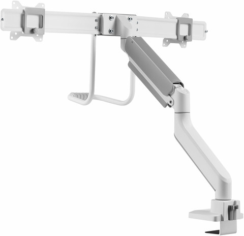 Neomounts NEXT Core DS75-450WH2 Crossbar Monitor Arm Gas Spring - White back