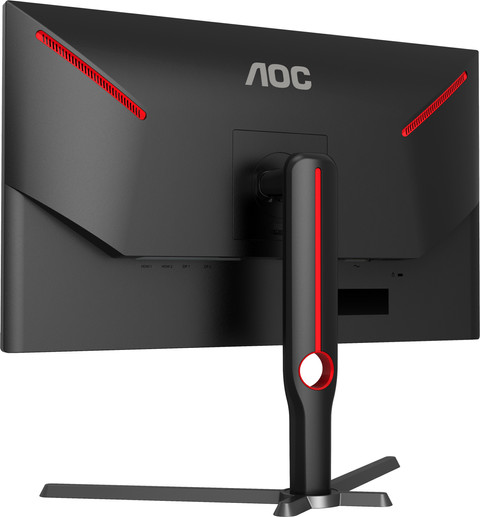 AOC U27G3X/BK achterkant