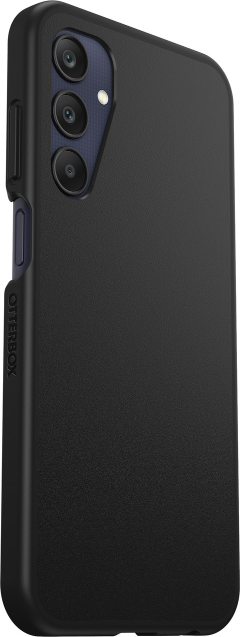 Otterbox React Samsung Galaxy A25 Back Cover Black right side