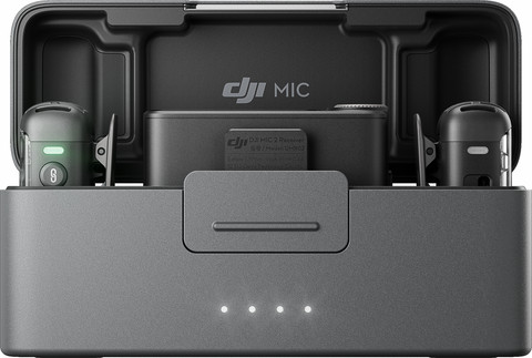 DJl Mic 2 + Charging case front