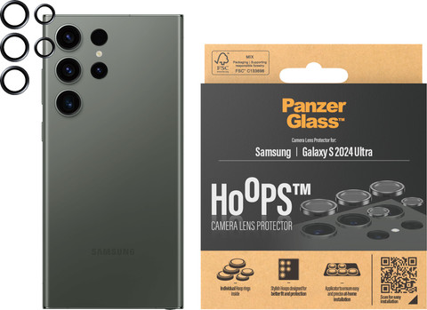 PanzerGlass Hoops Samsung Galaxy S24 Ultra Camera Lens Protector Glass Main Image