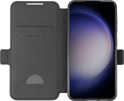 BlueBuilt Samsung Galaxy S24 Book Case Noir avant