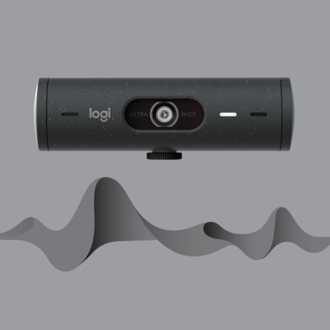 Logitech Brio 500 Full HD Webcam Grijs visual leverancier