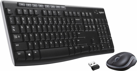 Logitech MK270 Wireless Keyboard and Mouse QWERTY Main Image