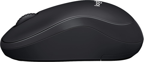 Logitech M220 Silent Wireless Mouse Black left side