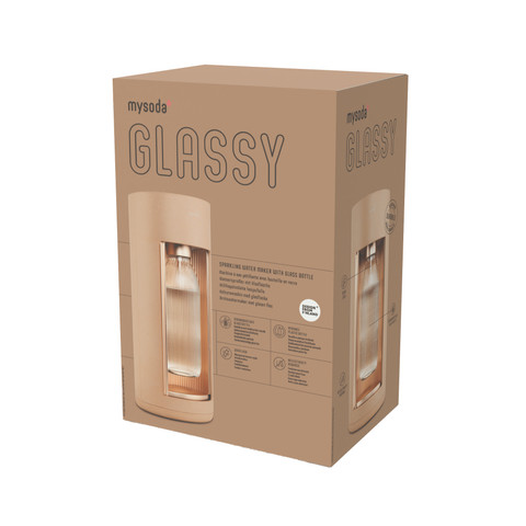 Mysoda Glassy Latte packaging