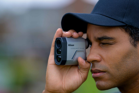 Nikon Coolshot 20 GIII Laser Rangefinder product in use