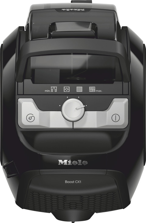 Miele Boost CX1 Parquet 125 Gala Edition Obsidian Black top