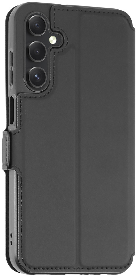 BlueBuilt Samsung Galaxy A25 Book Case Noir côté gauche