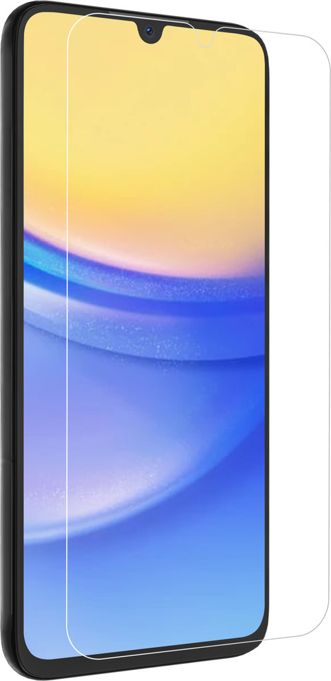 BlueBuilt Samsung Galaxy A15 4G/5G Screenprotector Glas linkerkant