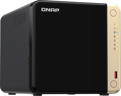 QNAP TS-464-8G linke seite