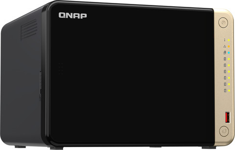 QNAP TS-664-8G linke seite