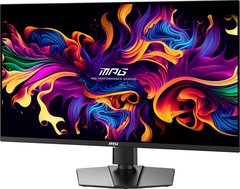 MSI MPG 321URX QD-OLED left side