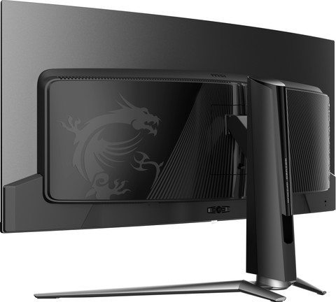 MSI MAG 341CQP QD-OLED achterkant