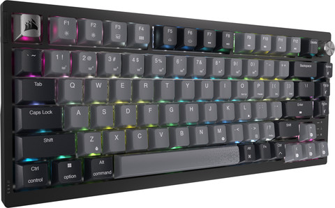 Corsair K65 Plus Wireless Mechanical Gaming Keyboard QWERTY left side