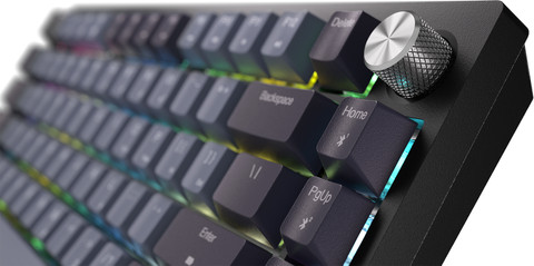 Corsair K65 Plus Wireless Mechanical Gaming Keyboard QWERTY detail