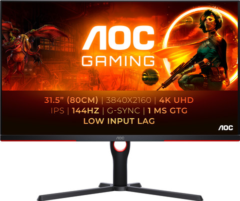 AOC U32G3X/BK voorkant