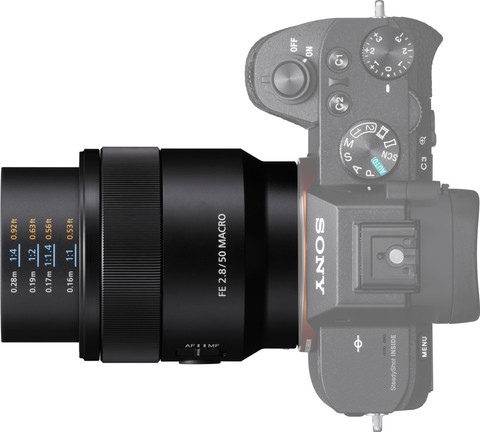 Sony FE 50mm f/2.8 Macro product in gebruik