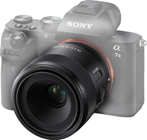 Sony FE 50mm f/2.8 Macro product in gebruik