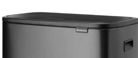 Brabantia Bo Touch Bin 60L Confident Gray detail