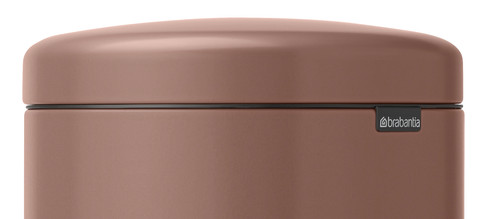 Brabantia NewIcon Poubelle à Pédale 30 Litres Satin Taupe détail