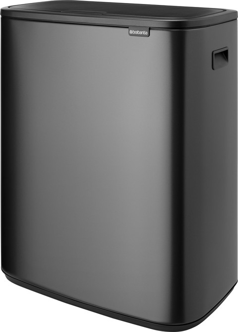 Brabantia Bo Touch Bin 60L Confident Gray right side