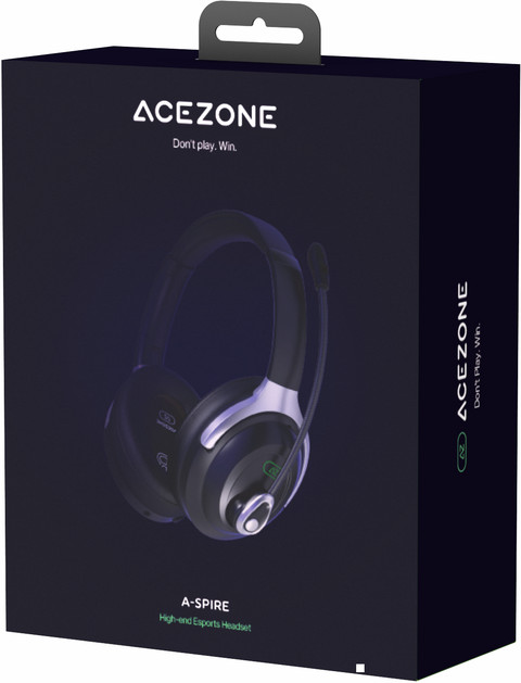 AceZone A-Spire ANC Wired Gaming Headset packaging