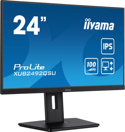 iiyama ProLite XUB2492QSU-B1 left side