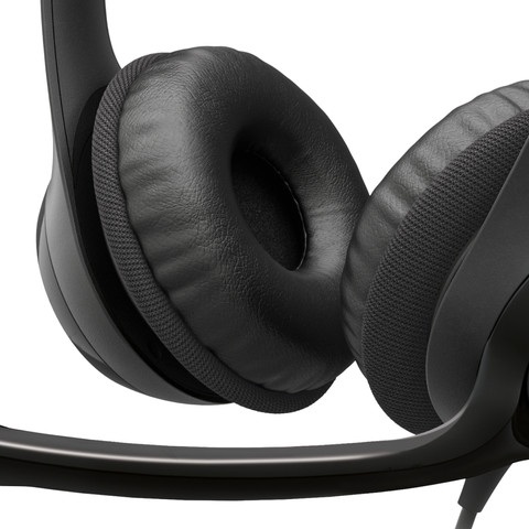 Logitech H390 Casque Stéréo USB-A détail