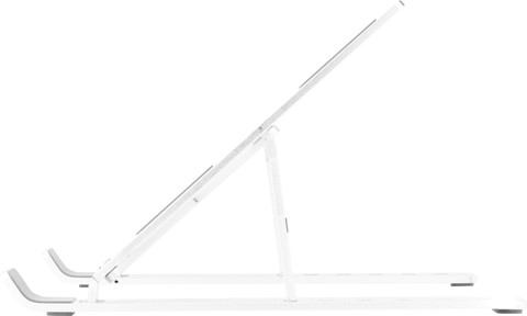 BlueBuilt Opvouwbare Verstelbare Laptopstandaard 10 - 17 Inch linkerkant