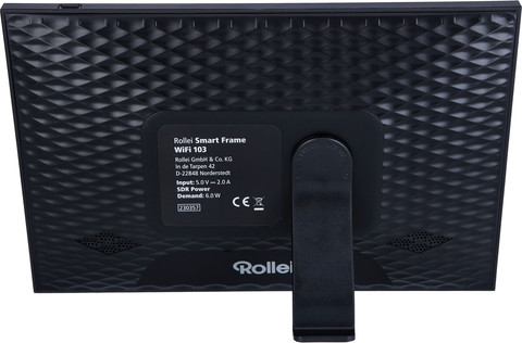 Rollei Smart Frame 103 Black back