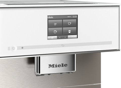 Miele CM 7550 White detail