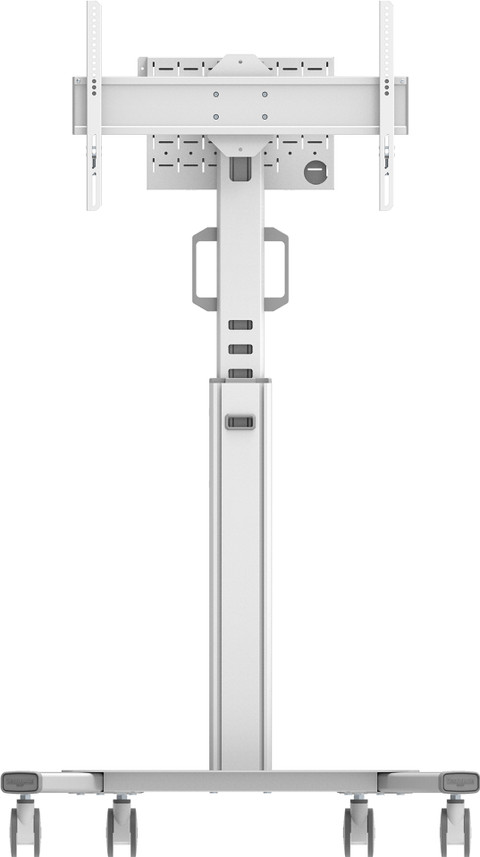 Neomounts MOVE Up FL50S-825WH1 mobiele vloersteun Wit voorkant