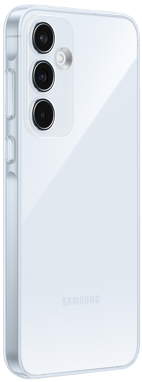 Samsung Galaxy A55 Soft Case Back Cover Transparent left side