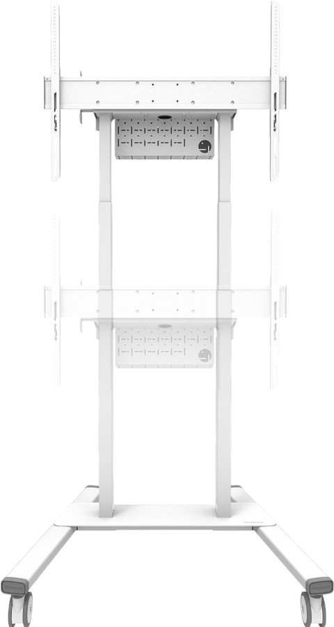 Neomounts MOVE Lift FL55-875WH1 Motorized Floor Mount White detail