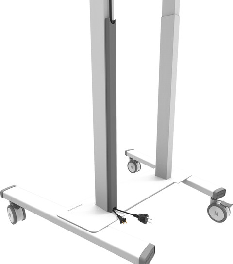 Neomounts MOVE Lift FL55-875WH1 Motorized Floor Mount White detail