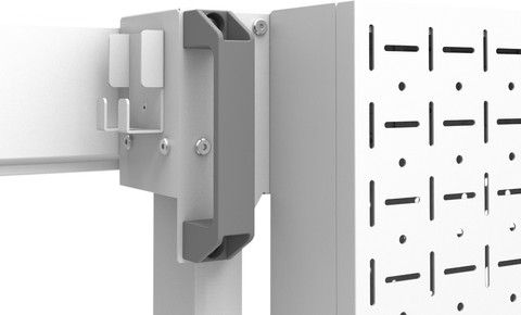 Neomounts MOVE Lift FL55-875WH1 Motorized Floor Mount White detail