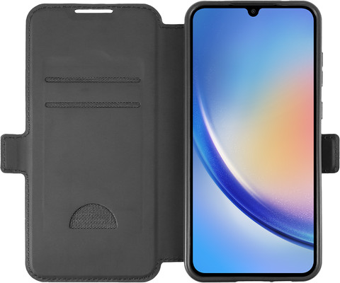 BlueBuilt Samsung Galaxy A35 Book Case Zwart Main Image