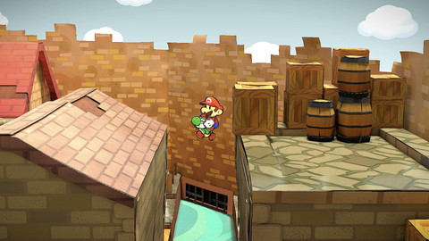 Paper Mario: The Thousand Year Door Nintendo Switch product in gebruik