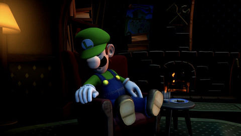 Luigi's Mansion 2 HD Nintendo Switch produkt in gebrauch