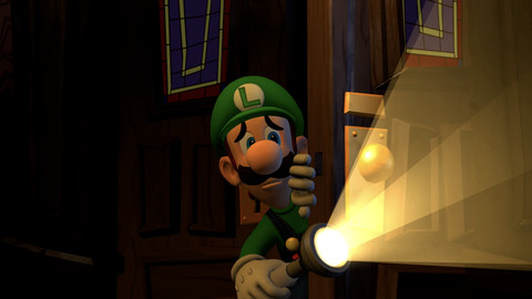 Luigi's Mansion 2 HD Nintendo Switch produkt in gebrauch