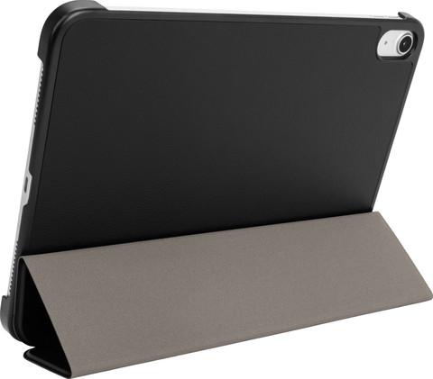 BlueBuilt Apple iPad (2022) 10.9 inch Tri-Fold Book Case Zwart achterkant