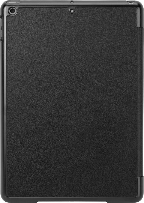 BlueBuilt Apple iPad (2021) 10.2 inch Tri-Fold Book Case Zwart achterkant