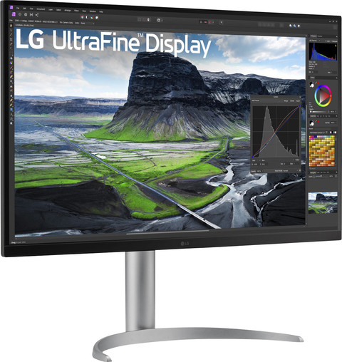 LG UltraFine 32UQ850V-W front