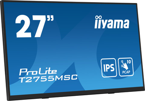 Iiyama ProLite T2755MSC-B1 Monitor front