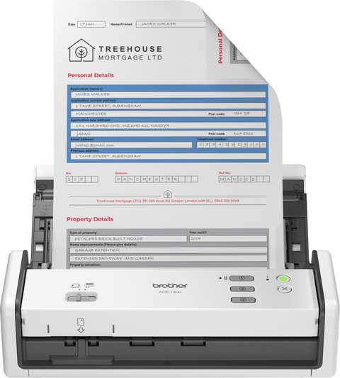 Brother ADS-1300 Scanner voorkant