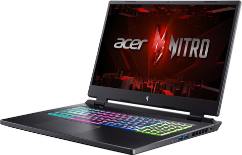 Acer Nitro 17 AN17-41-R3FU - 17,3" - AMD Ryzen 7 - 16GB RAM/1TB SSD - RTX 4070 rechte seite