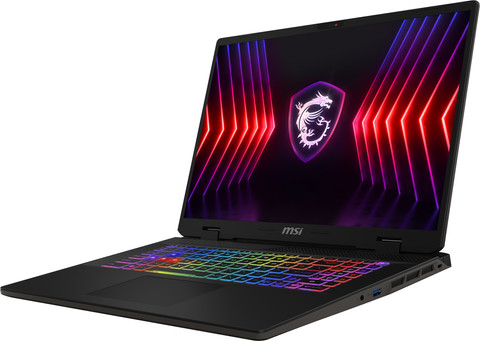 MSI Sword 17 HX B14VGKG - 17 inches - Intel Core i7 (14. Gen) - 16GB RAM/1TB SSD - RTX 4070 right side