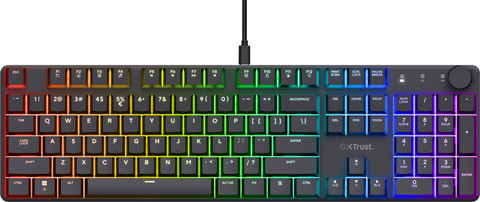 Trust GXT 866 Torix Mechanical Gaming Keyboard QWERTY Black Main Image