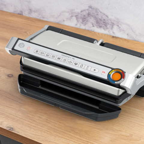 Tefal OptiGrill+ XL GC727D Inox produit à l'usage